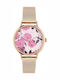 Ted Baker Phylipa Women's Watch with Pink Gold Metal Bracelet