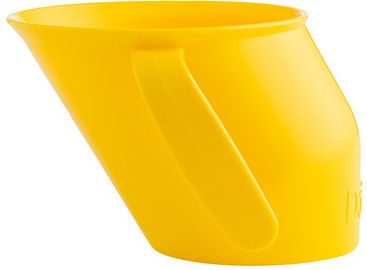 Doidy Παιδικό Ποτηράκι από Πλαστικό Κίτρινο 200ml για 6m+