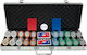 Set of 500 Numbered Poker Chips Athens 14g Alum...