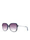 Ted Baker Women's Sunglasses with Black Frame and Purple Gradient Lens TB1717 001