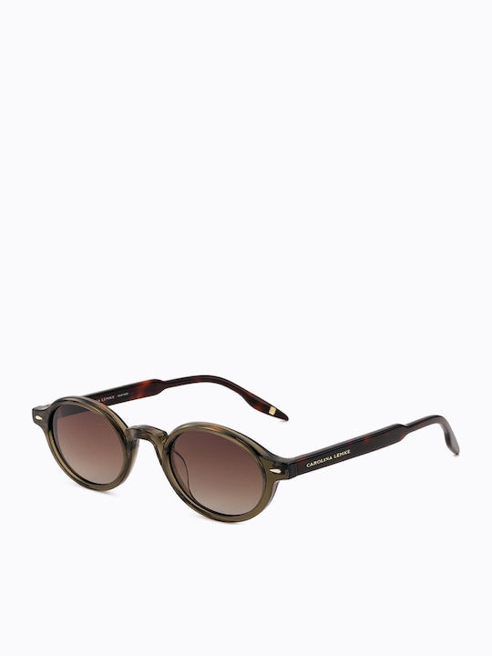 Carolina Lemke Unisex Sunglasses with Brown Tartaruga  display picture 1
