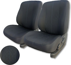 Pole Position Front Car Seat Covers 2 Pieces Black