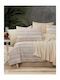 Madi Sheet Sets Queen 240x260cm. Beige 4pcs