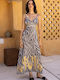 Summer Maxi Dress Gold