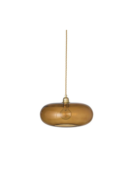 Ebb & Flow Pendant Light Gold with Socket E27 3...