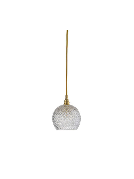 Ebb & Flow Pendant Light Gold with Crystals for...