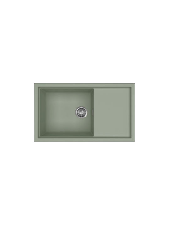 Elleci Sintesi 410 Drop-In Кухненски Мивка от Т...