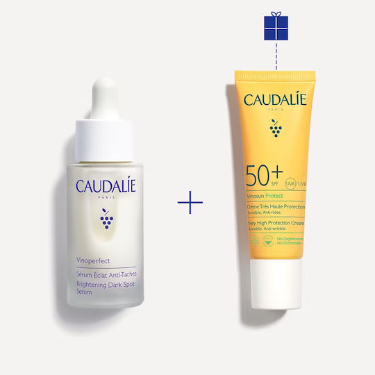 Caudalie Vinoperfect Set with Sunscreen Face Cream & Serum