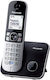 Panasonic KX-TG6811PDB Telefon fără fir Negru