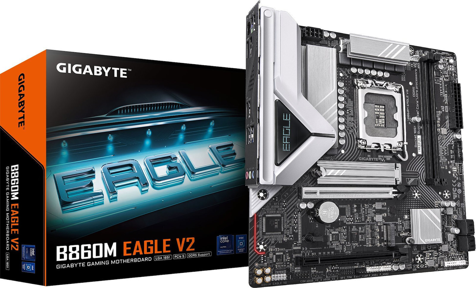 Gigabyte Motherboard Micro ATX με Intel 1851 Socket (B860M EAGLE V2)