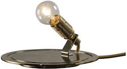 Table Lamp Base 1xE14 Gold Φ18cm Glow In A Dome Di101689 Ebb&flow Di101689 Gold