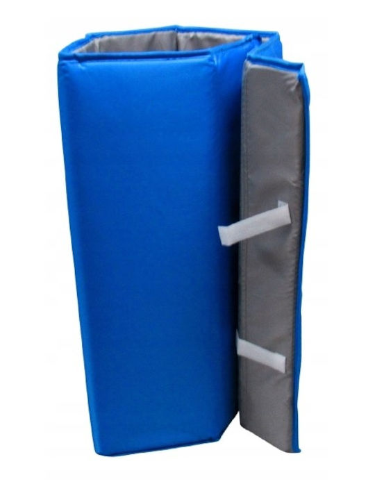 R-Sport Παρκοκρέβατο με Στρώμα Μπλε 125x65cm