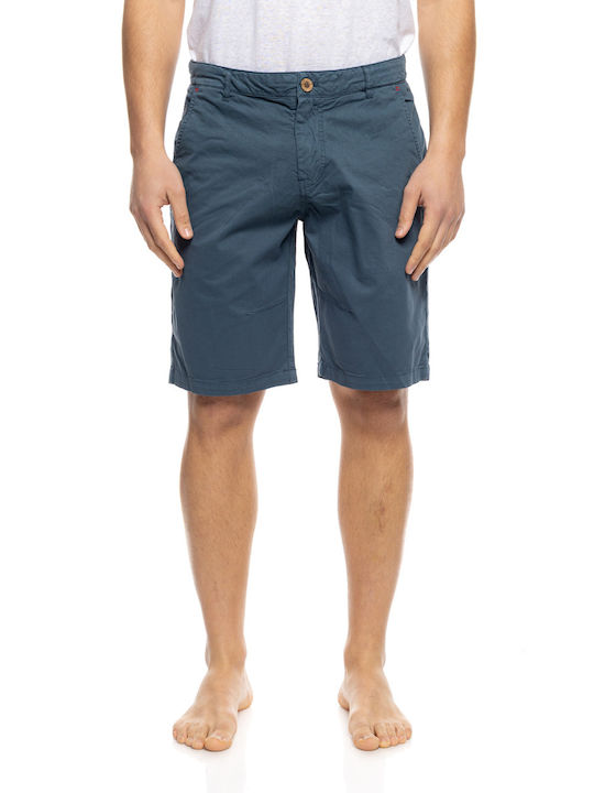 Biston Ανδρική Βερμούδα Chino Petrol