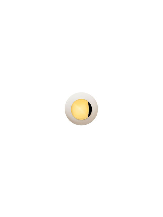 Ebb & Flow Ceiling Mount Light White with Socket E14