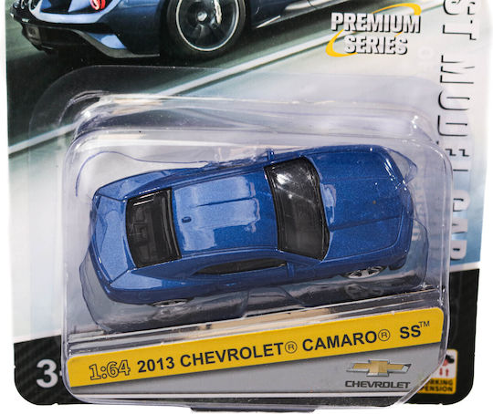 2013 Chevrolet Camaro Ss Msz 1:64 Blue Toy Car