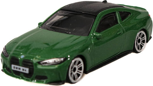 Bmw M4 Msz 1:64 Green Toy Car