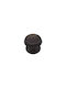 Saguatti Italy Fixed Centre Front Door Knob Brown Electrocolour Ø70