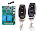 Dual-Channel Command Receiver Kit 2 Remote Controls Kg1285v 12v to 85v