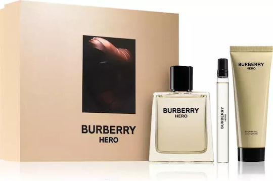 Burberry Hero Women's Set with Eau de Parfum and Shower Gel