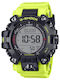 Casio G-shock Digital Herrenuhr Solar mit Gelb Kautschukarmband