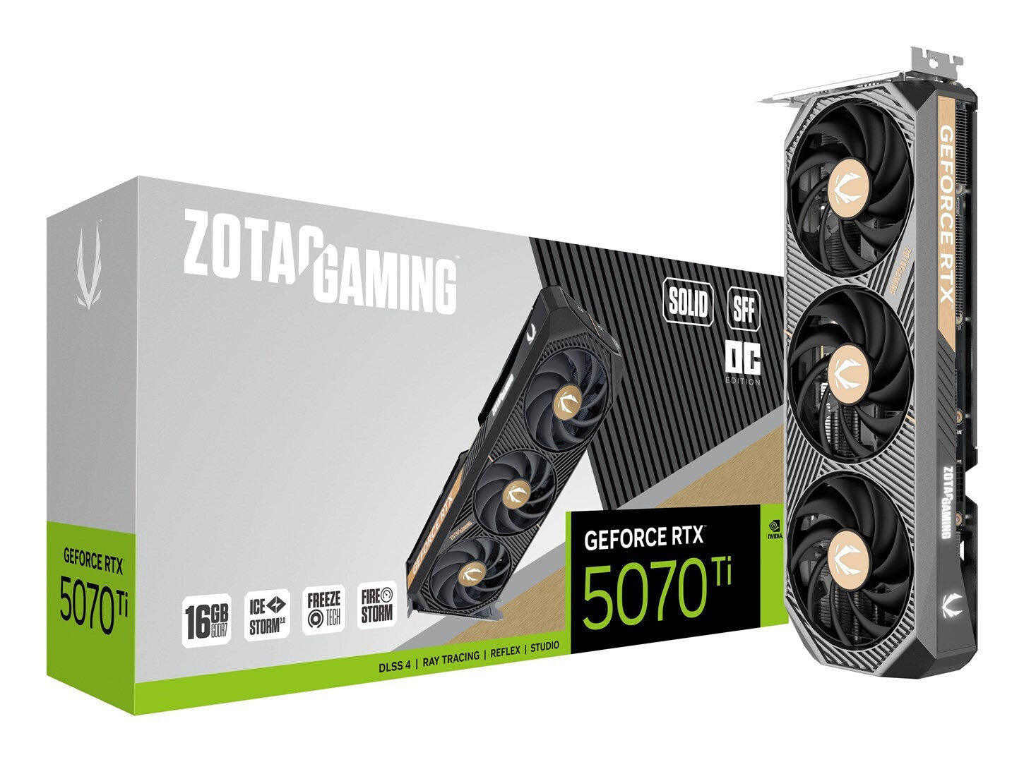 Zotac GeForce RTX 5070 Ti 16GB GDDR7 Κάρτα Γραφικών
