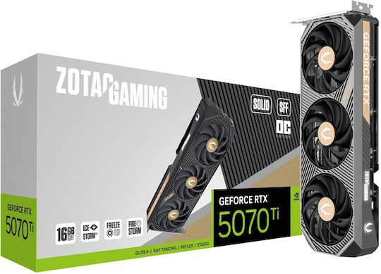 Zotac GeForce RTX 5070 Ti 16GB GDDR7 Solid SFF OC Graphics Card
