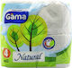 Gama Natural Toilet Paper 3-ply 4 Rolls Biodegradable