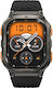 Kospet Tank M3 Ultra Stainless Steel Waterproof Smartwatch with Heart Rate Monitor (Black)