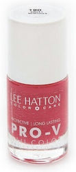 Lee Hatton Pro-v Glossy Βερνίκι Νυχιών Ροζ 187