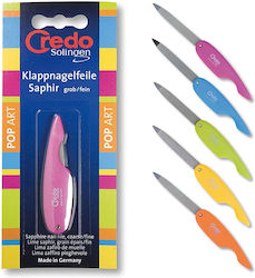 Credo Saphir-Nagelfeile Grob Fein Reise-Feile Saphir Zwei Oberflächen Credo Saphir-Nagelfeile Grob Fein Reise-Feile Saphir Zwei Oberflächen