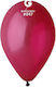 Burgunderrote Latexballons 10 Stk