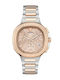 Versace Women's Watch Chronograph with Silver Metal Bracelet