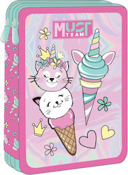 Must Team Filled Pencil Case Ice Cream