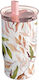 Quokka Ποτήρι Θερμός Ανοξείδωτο BPA Free 720ml Falling Leaves με Καλαμάκι