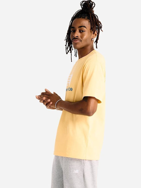New Balance Athletics Stacked T-shirt Orange