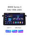 Car Audio System for BMW E46 1998-2005 (Bluetooth/USB/WiFi/GPS/Apple CarPlay/Android Auto) with 9" Touch Screen