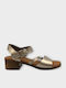 Leather Sandals Anatomic Gold