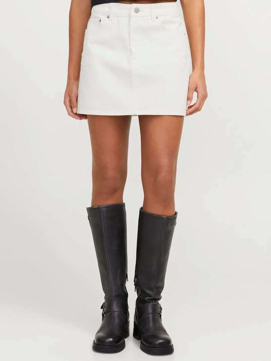 Τζιν Mini Φούστα White