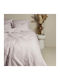White Fabric Essential Σετ Σεντόνια King Size 260x270εκ. Γκρι Ανοιχτό (4τμχ)