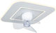 Eurolamp Deckenleuchte 50cm mit Leuchte Weiß