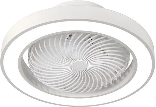 Eurolamp Πλαφονιέρα 50cm με Φως Λευκή