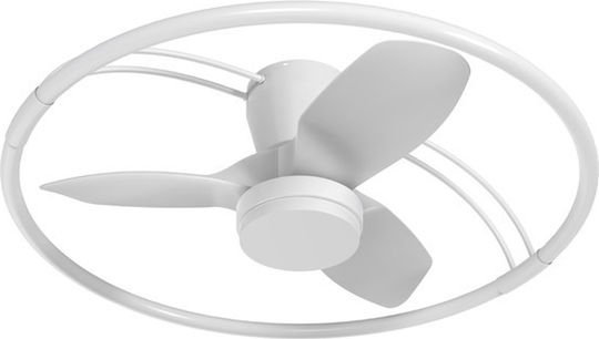 Eurolamp Πλαφονιέρα 80cm με Φως Λευκή