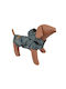 Woof Moda Waterproof Dog Jacket with Hood Grey 36cm