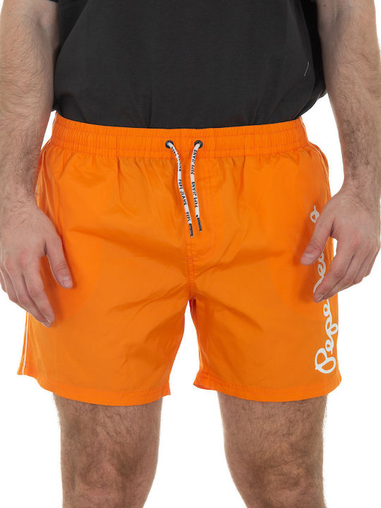 Pepe Jeans M Logo Ανδρικό Μαγιό Σορτς Orange