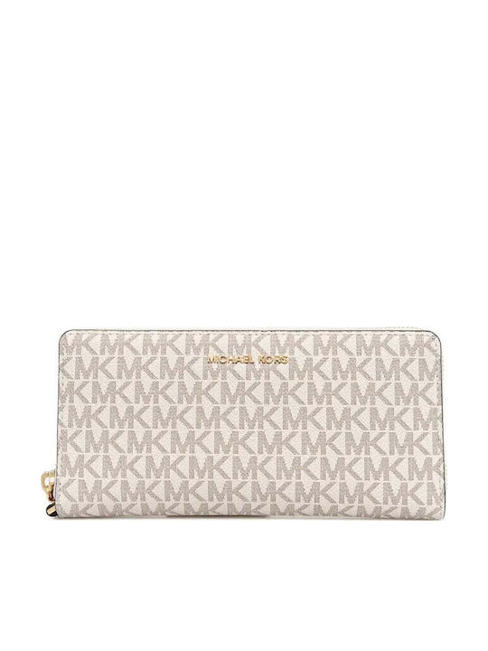 Michael Kors Jet Set Γυναικείο Πορτοφόλι Ταξιδιωτικό Λευκό