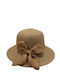 Kitti Kids' Hat Straw Brown