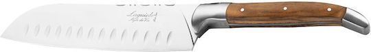 Laguiole Cuit Luxury Line Santoku Messer aus Rostfreiem Stahl