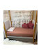 Grandes Suenos Baby Sheet Crib Cotton Brown 70x140cm