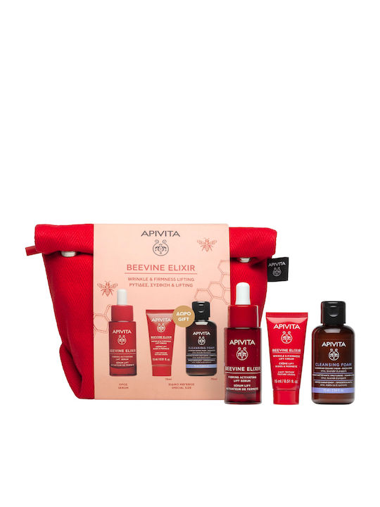 Apivita Beevine Elixir Комплект за грижа за кожата за Против стареене, Хидратация & Стягане на кожата Apivita Beevine Elixir Комплект за грижа за кожата за Против стареене, Хидратация & Стягане на кожата