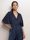 Women's Short Sleeve Shirt Navy
